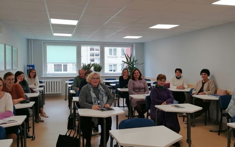 Matematikos mokytojų apskritojo stalo diskusija „Metodinės veiklos planavimas ir naujovės“
