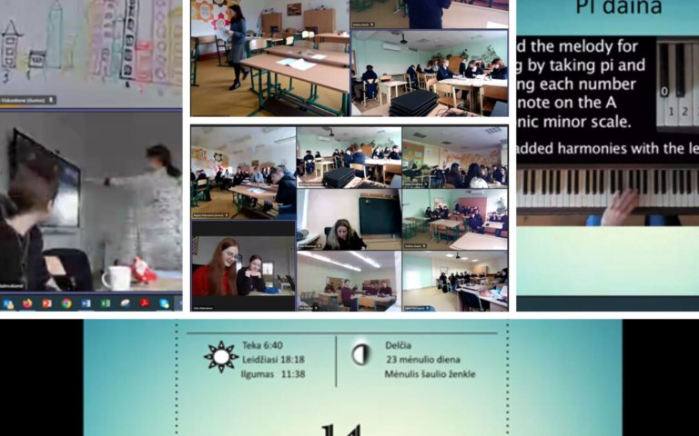 Atvira pamoka „be sienų” matematikos mokytojams