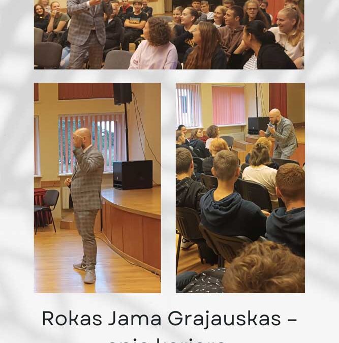 Rokas Jama Grajauskas – apie karjerą, komentavimą ir repą
