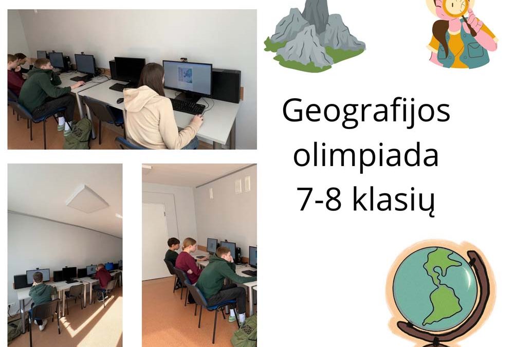 Lietuvos mokinių geografijos olimpiados 7-8 klasių atrankos etapas